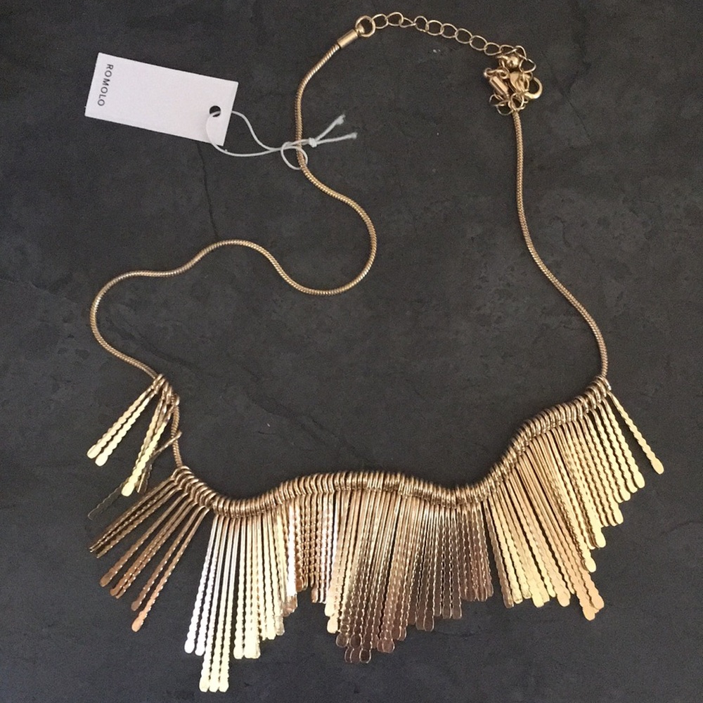 Romolo gold necklace